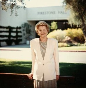 Betty Ford, the former first lady, launched the center in 1982 and was involved in daily operations until 2005, serving as the center's founding chairwoman until her death in July.